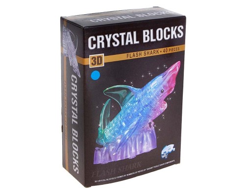 3D Crystal Puzzle Акула 9060A