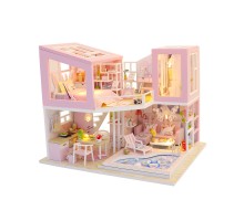 Румбокс Интерьерный конструктор Hobby Day DIY MiniHouse, Розовый фламинго,  M915